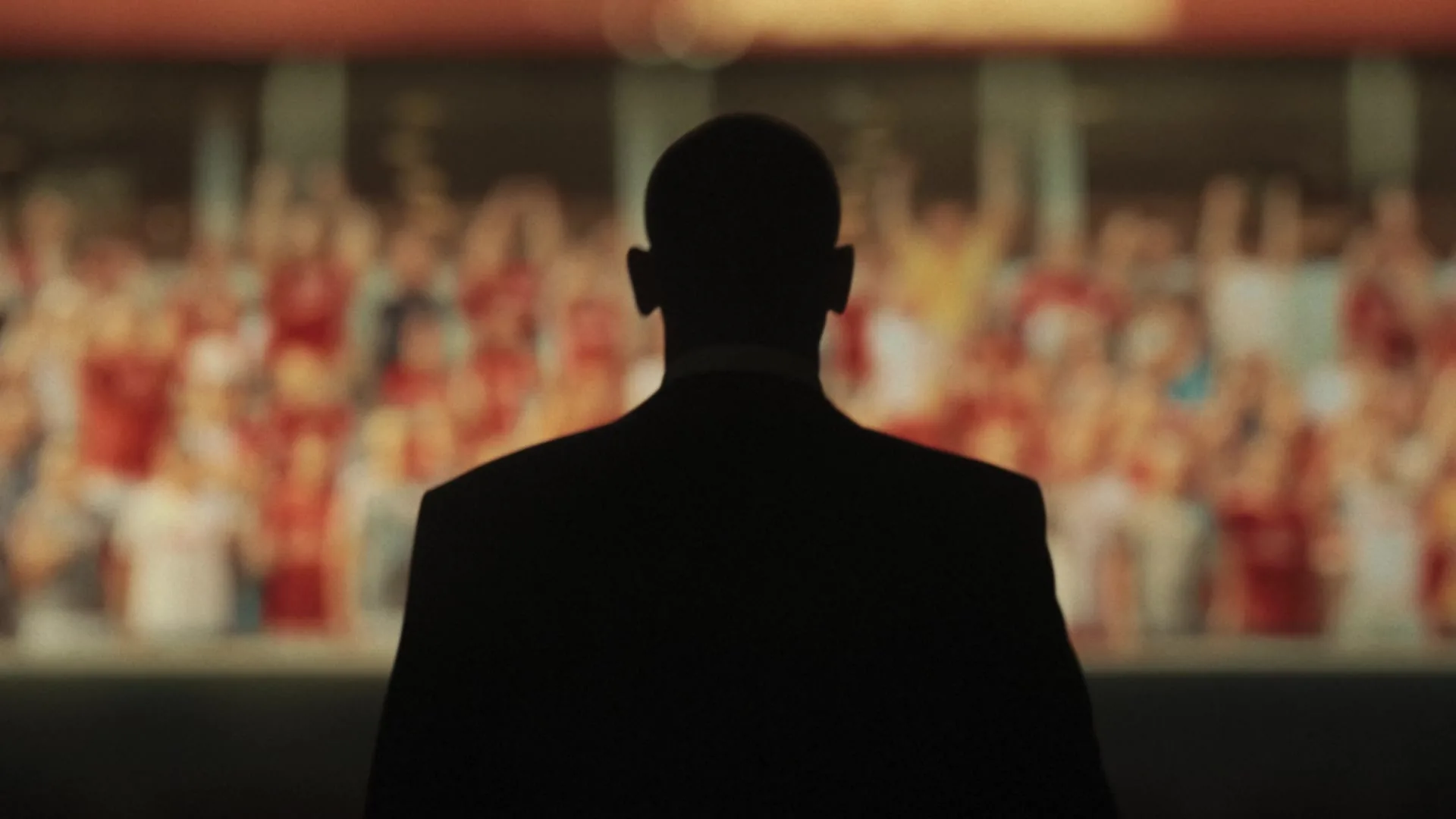 Guinness × Arsenal — stadium silhouette