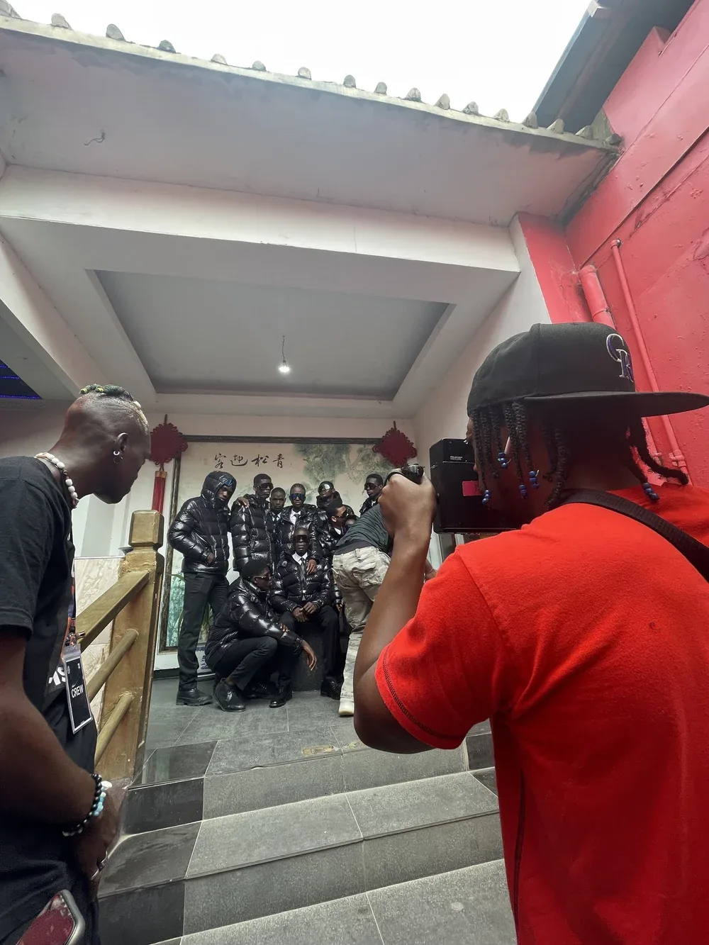 Moncler Voices behind the scenes production Nigeria