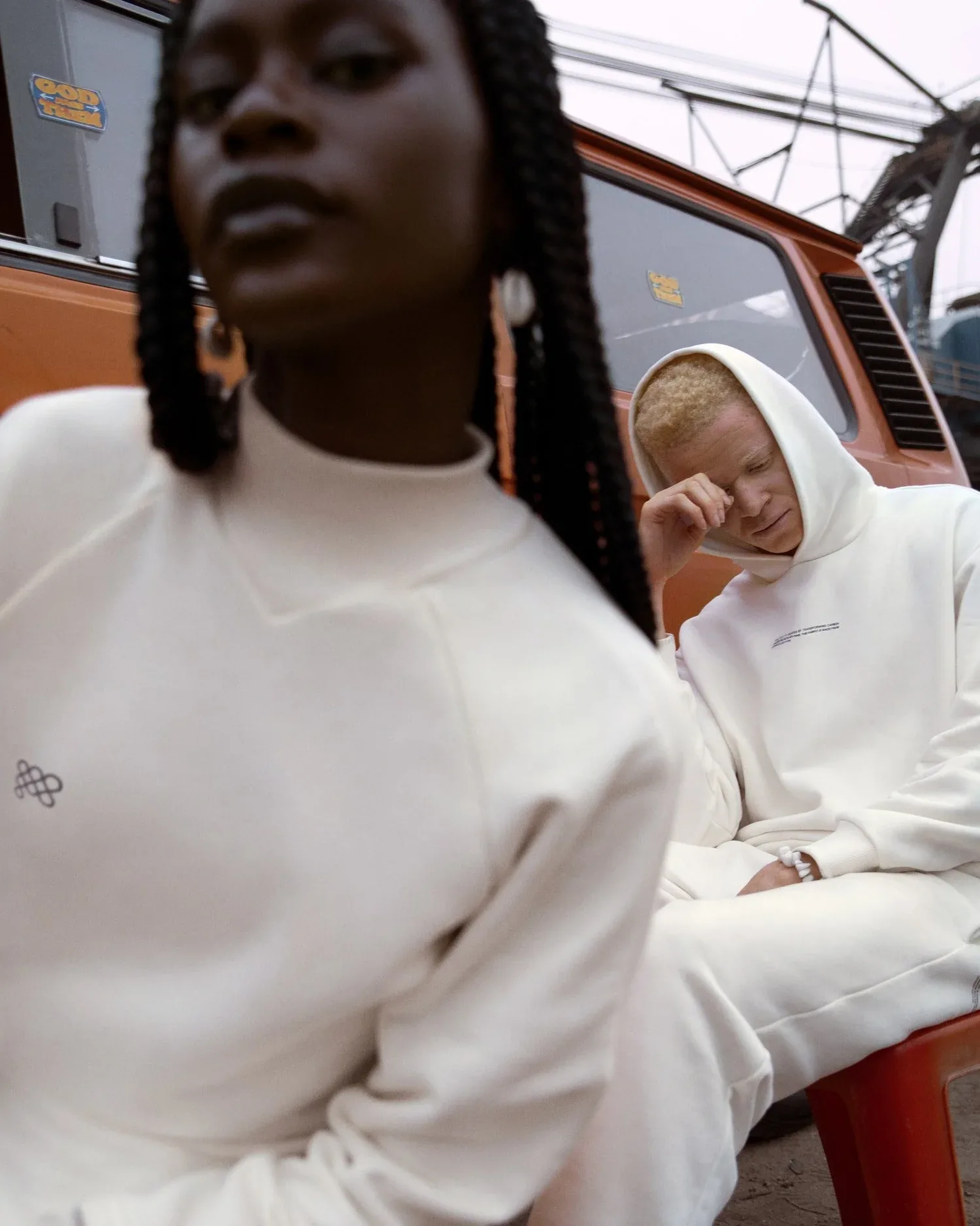 Pangaia campaign - production still