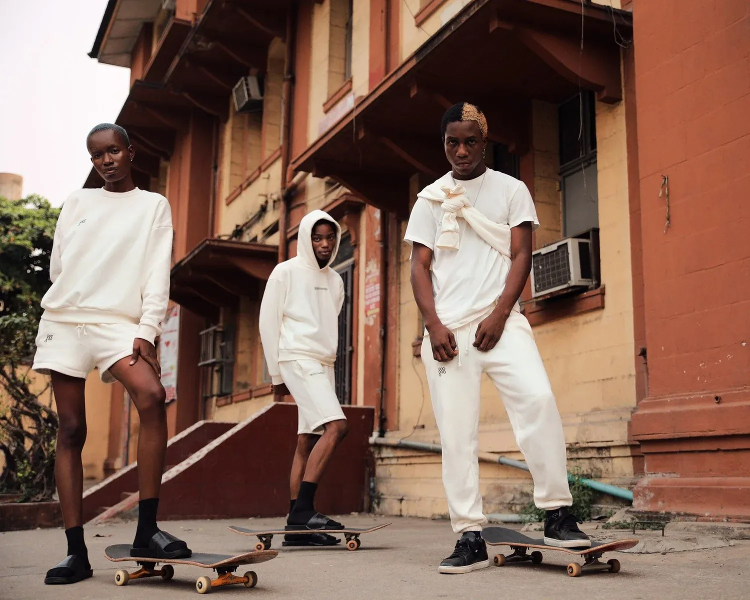 Pangaia campaign - production still